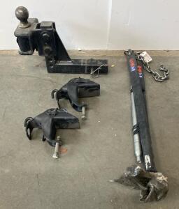 Equal-i-zer Weight Distribution Hitch 10,000 lbs GTW, 4" Drop, 8" Rise, 2-5/16" Ball, 12" Shank