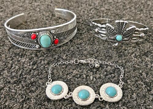 3 Southwest Style Bracelets