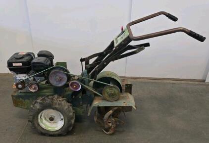 Roto-Hoe Chain Drive Garden Tiller, 10HP Engine, 20" Tilling Width, Manual Start