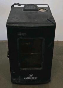 Masterbuilt Adventure Series Electric Smoker with Digital Control, Glass Door, Wheels, 3 Racks