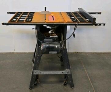 Craftsman Contractor Table Saw 3 HP, 10&rdquo; Blade, Belt Drive, Open Stand, Cast Iron Table