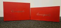 Cervigado Silver Rhinestone Slingback Pumps Size 8.5 & Black Platform Heels Size 9, New in Box - 3