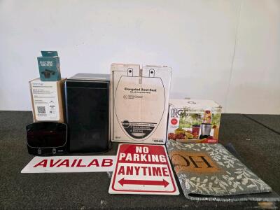 Gevi Countertop Ice Maker, 26 lbs/24h Capacity, Black, Touch Controls, Self-Cleaning(Tested), Household Items, & Signage Lot