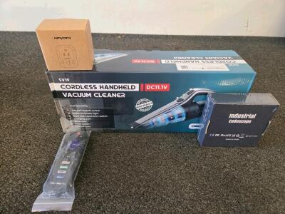 Bundle: TCL Roku TV Remote, Hanycony USB Wall Charger, SV19 Cordless Vacuum, 1080p Endoscope