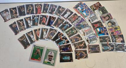 Large Lot of 50+ Sports, Star Trek, Historical & Music Trading Cards w/ Inserts, Rookies, Autos