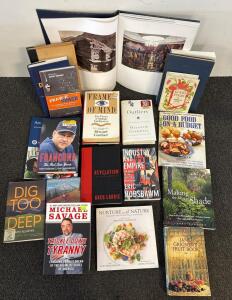 Mixed Lot: Used Books - Photography, Psychology, History, Cooking, Politics, Gardening (16 Books)
