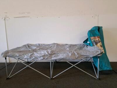 2 Folding Camping Cots, Includes Carry Bags