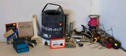 Vintage & Modern Auto Lot: GM, Eveready, Stanley, LED Lights, Mini-FHD Camera, Tools & More