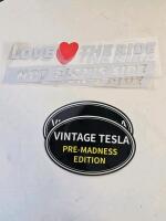 Automotive Accessory Lot: Prestone, STP, Red Line Additives, Brand Seat Belt Pads, Student Driver Decals - 2