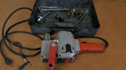 Milwaukee Hole Hawg Electric Hole Drill