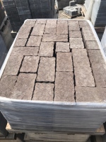 (1) Pallet Of Chocolate Cobblestone Premier Pavers