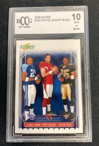 2006 Score #330 LenDale White, Matt Leinart, Reggie Bush BCCG 10 Mint Football Card