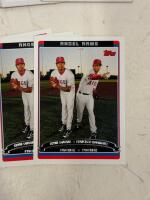 Large Baseball Card Collection, Approx. 700 Cards, Topps/Fleer/Bowman, 2000s, Boxed, Stars/Rookies - 2