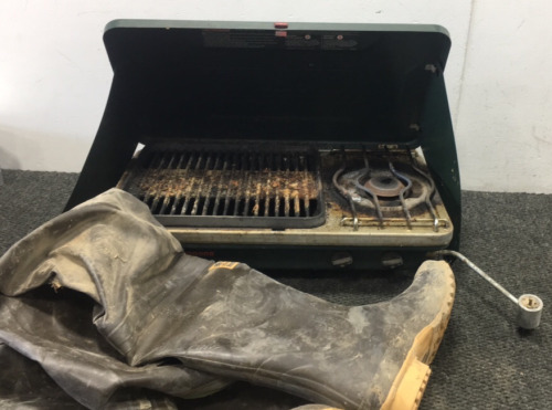 ‘Coleman’ Grill And ‘Hodgman’ Boots