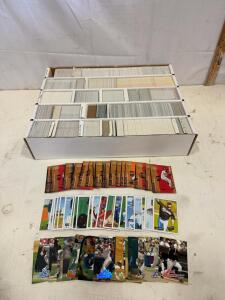 Large Fleer Ultra Baseball Card Lot, 2500+ Cards, MLB Stars, 3 Row Box, 1990s-2000s, Near Mint