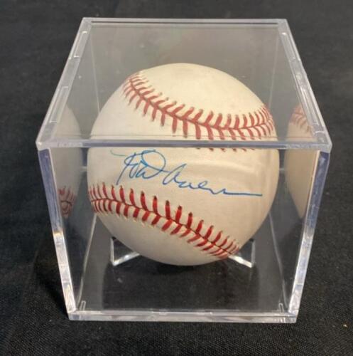 Phil Rizzuto Signed Rawlings Official American League Baseball with Display Case ( Unable to Verify)