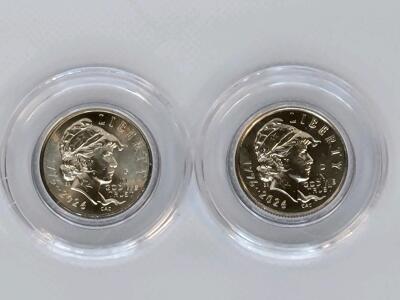 1776-2026 (P+D) Semiquincentennial (250 Year) Emerging Liberty Dime Set w/ Denver + Philadelphia Mints