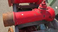 Dry Barrel Cast Iron Fire Hydrant, 6" Flanged Inlet, 2.5" Outlets, Heavy Rust, Red Paint - 3