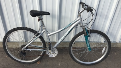 Light Gray Mongoose Men’s Bike