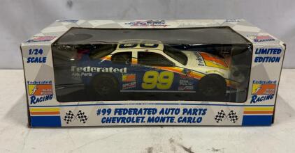 1999 Chevrolet Monte Carlo #99 Federated Auto Parts 1/24 Scale Diecast Model