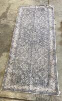 Assorted Traditional Area Rugs and Runner, Red & Grey, 4 Pieces, Geometric & Floral Patterns - 4