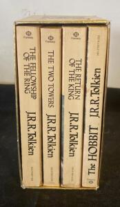 Tolkien Ballantine Box Set: The Hobbit & Lord of the Rings, 4 Paperback Volumes, ISBN 345-27159-250