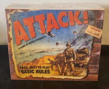 Attack! A Game of World Conquest by Eagle Games, 2003, 2&ndash;6 Players, 180 Min Playtime - Sealed
