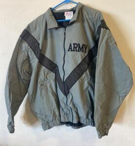 SKILCRAFT Army PFU Jacket X-Large/Regular, NSN 8415-01-465-4656, 100% Nylon, Full-Zip