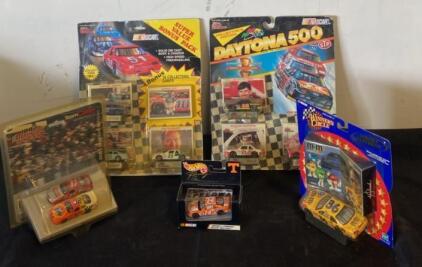 NASCAR Die-cast Lot: Hot Wheels, Winners Circle, Team Caliber, 1:64 Cars, Collector Cards