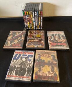 UFC DVD Lot: Events 83-124 & Special Editions, 14 Total, Some Sealed, Anchor Bay, Major Fights