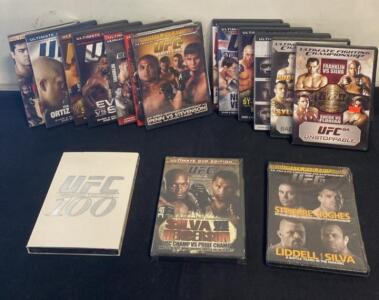 UFC DVD Collection: UFC 64&ndash;112, Ortiz vs. Griffin, Penn vs. Sanchez, UFC 100, Silva vs. Henderson