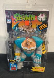 1994 McFarlane Toys Spawn Series 1 Overtkill Action Figure, Sealed with Comic