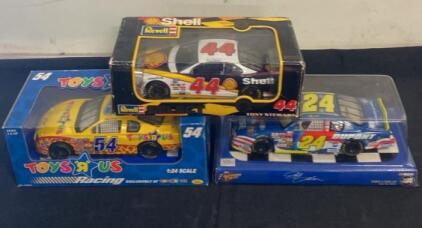 1:24 Scale Diecast NASCAR Collectibles &ndash; #54 Toys"R" Us, #44 Shell Revell, #24 Pepsi/DuPont