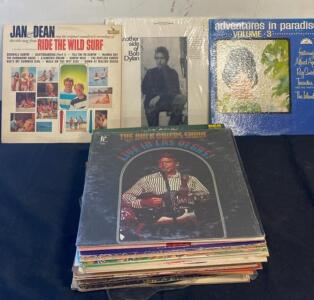 Vintage Vinyl Record (LP) Collection: 15&ndash;20 Albums, 1960s Pop, Rock, Easy Listening