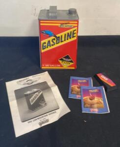 Vintage Galoob Micro Machines Gas Can Mountain Service Playset No. 6467, 1990, Fold-Out Design