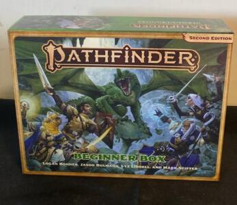 Pathfinder Beginner Box Second Edition &ndash; Complete RPG Starter Set with Rulebooks, Dice, and More