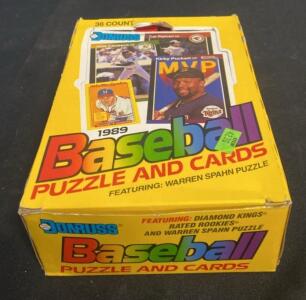 1989 Donruss Baseball Wax Box - 36 Packs, Ken Griffey Jr. Rookie Card Potential