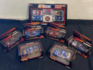 Racing Champions & Hot Wheels NASCAR Die-Cast Cars &ndash; 1:64 Scale, "We Support Our Troops" Collector Set & Singles
