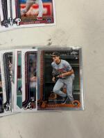 2023 Topps & Chrome Baseball Card Lot RCs, Inserts, Coby Mayo Debut, 75+ Stars, In Box - 2