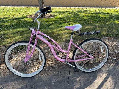 Schwinn Fair Lady Cruiser Bicycle, 26" Wheels, Single Speed, Pink
