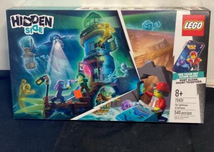 LEGO Hidden Side Lighthouse of Darkness Set 70431, 540 pcs, 5 Minifigures, Boxed, AR Compatible