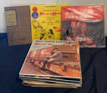 Lot of 15-20 Vintage Vinyl LPs: Various Artists and Genres - Big Tiny and More