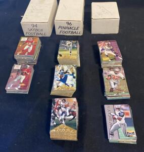 1994 SkyBox & 1996 Pinnacle NFL Football Card Lot, Hall of Famers Emmitt Smith, Derrick Thomas