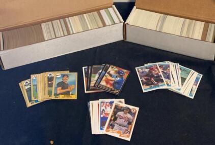 Large Vintage Baseball Card Collection &ndash; 1978&ndash;1993, Topps Fleer Donruss Upper Deck, 6,000+ Cards