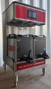 Curtis G4 Gemini IntelliFresh Twin Coffee Brewer, Model G4GEMMXTIFT10A2149, 220V, 1 Phase, 15&ndash;21 GPH (Connex 3)