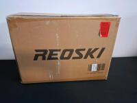 REOSKI 2-3 Person Towable Inflatable Water Tube, 840D Nylon Cover, Stabilizer Fins, Quick-Connect Tow System - 2