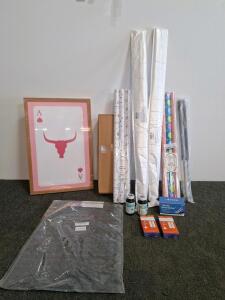 Pink Western Wall Art, Set Of 3, Wall Mount Cat Bed, Tailgate Rear Hatch Lift Rods, Pet Mat, Wrapping Paper, And More