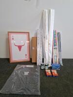 Pink Western Wall Art, Set Of 3, Wall Mount Cat Bed, Tailgate Rear Hatch Lift Rods, Pet Mat, Wrapping Paper, And More