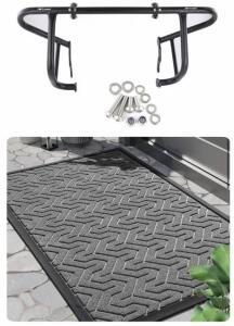 Xitomer Engine Guard Crash Bar for Kawasaki Vulcan S 650 2015-2024, 1" Steel, Black