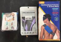 Mixed Lot: APRILSKIN Carrotene Mask, Exploro Drug Test, Sovereign Silver, Baebody Under Eye Masks, Modelones, Cutter, Hangers - 2